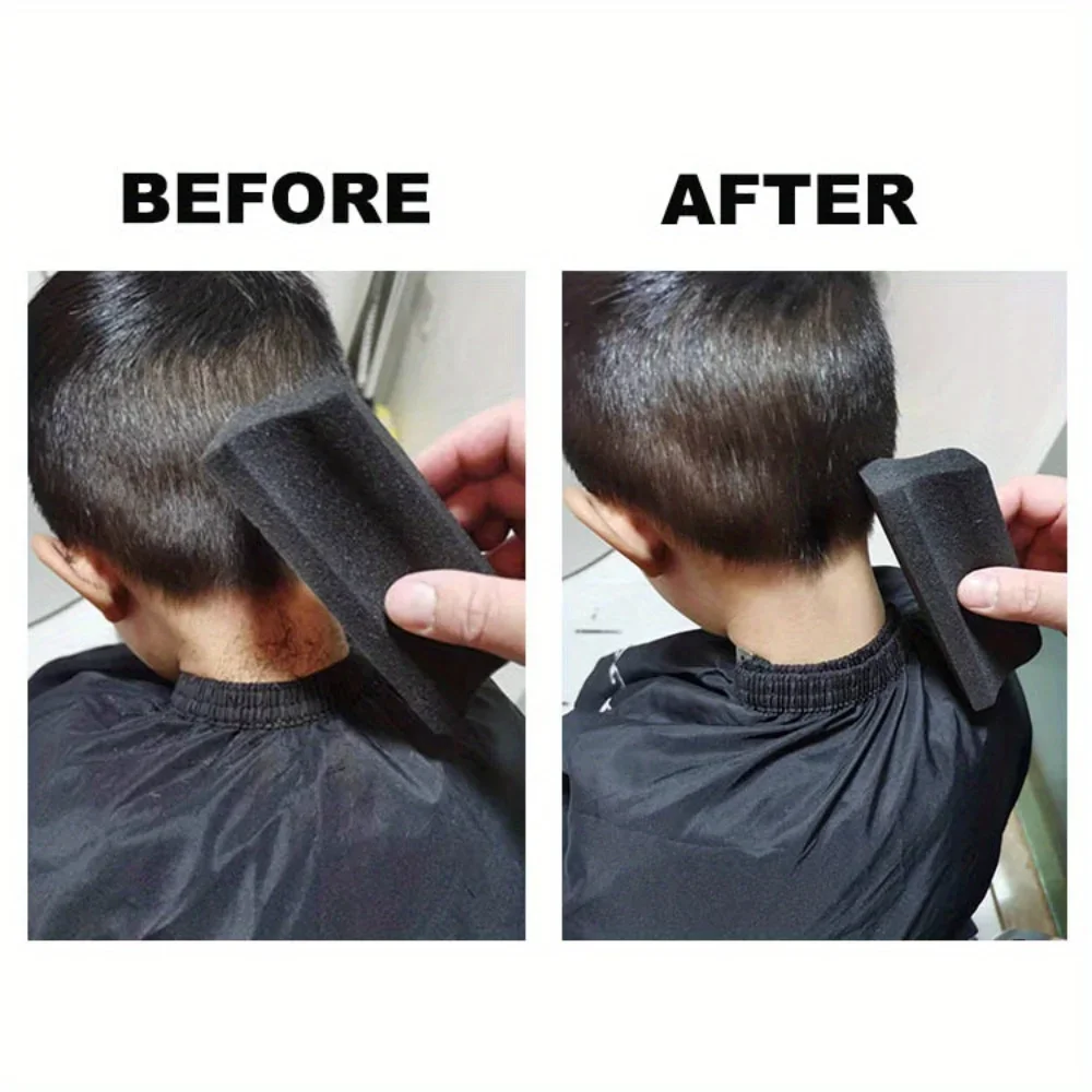 1PC Sponge Hair Clipper, Hair Brushing, Beard Trimming, Sponge Beard Drawing, Bathtub, Bathroom Hair Cleaning, Brush