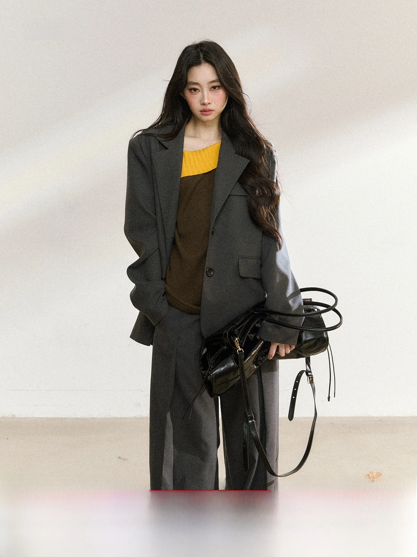 

7iftin Оригинальный дизайн, элегантный пиджак миди, новый стильный жакет для женщин, повседневный деловой пиджак из полиэстера