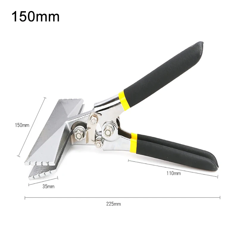 Bending Pliers Metal SheetHand Seamer Wide Jaw Straight Elbow 80-150mm Tools For Welding Clamps Pliers Tool Manual Tool