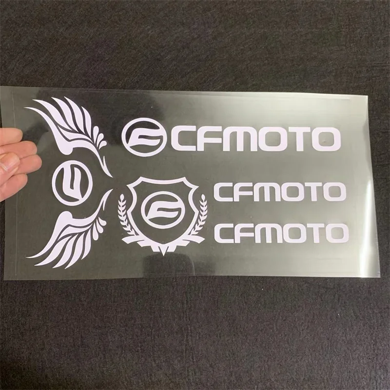 Motorcycle Sticker Reflective Vinyl For CFMOTO 150NK 400NK 650NK 250SR 450SR MT GT Side Strip Helmet A Set 30*15cm Sticker Refit