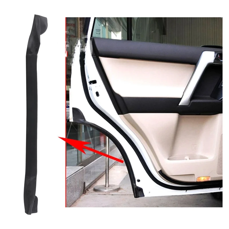 Car Rear Left Side Rubber Door Waterproof Seal Strip For Toyota Land Cruiser Prado 150 LC150 2010-2020 Accessories 67888-60020