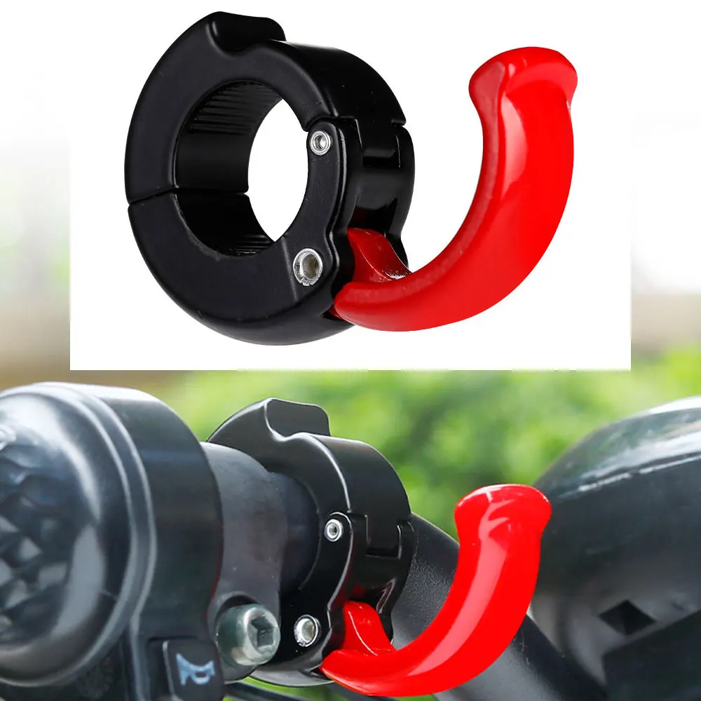 ABS Motorbike Bicycle Hanger Hook Helmet Hook Replaceable Bikes Hanging Bag Hook Multi-function Motorcycle Hook Easy to Install