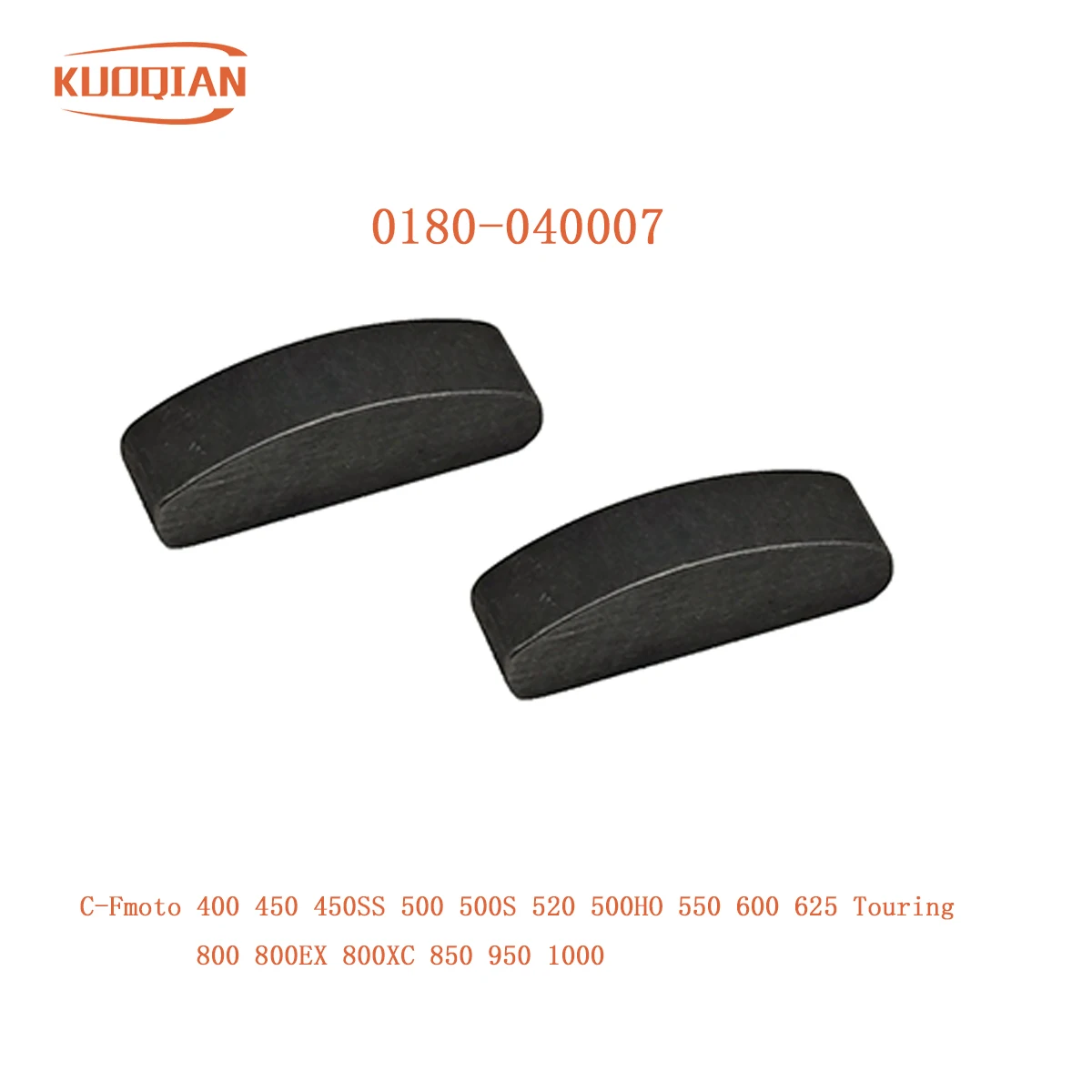 

2PCS Crankshaft Woodruff Key for C-Fmoto 400 450 450SS 500 500S 520 500HO 550 600 625 800 800EX 800XC 850 950 1000 0180-040007