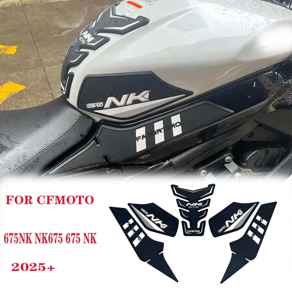 

NK 2025 Motorcycle Frosted Sticker Suitable for CFMOTO 675NK Model Anti Slip Decal Fuel Tank Cap Decoration Waterproof Accessory