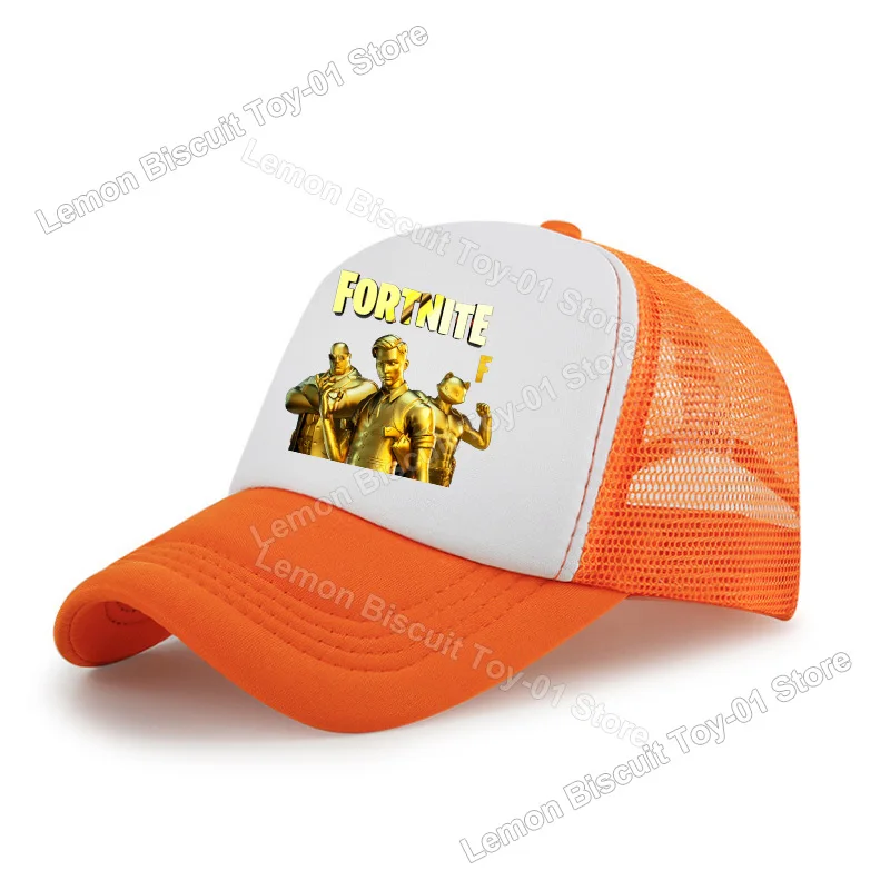 قبعة بيسبول للجنسين من سلسلة Fortnite قابلة للتعديل للصيف الوالدين والطفل Sunhat لعبة ساخنة رياضية خارجية للأولاد والبنات هدية قبعة بلغت ذروتها