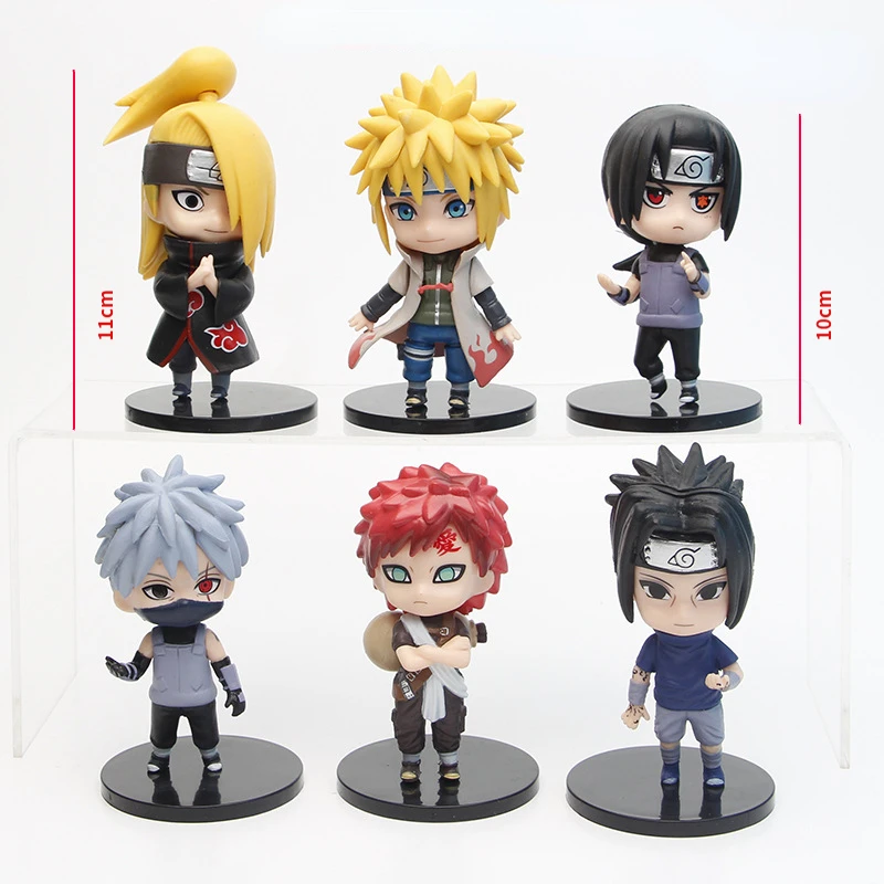 ตุ๊กตาโมเดลนารูโตะแบบสุ่มสี1ชิ้น