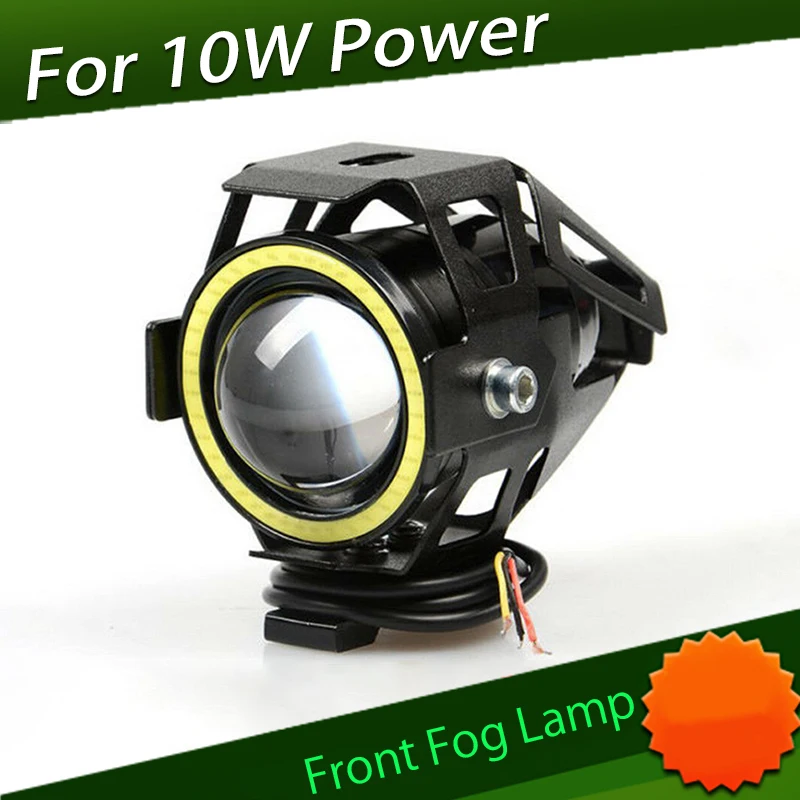 

12V 80V 10W Front Fog Lamp Auto Spare Part Car LED Motorcycle Light Spot Flood Indicator