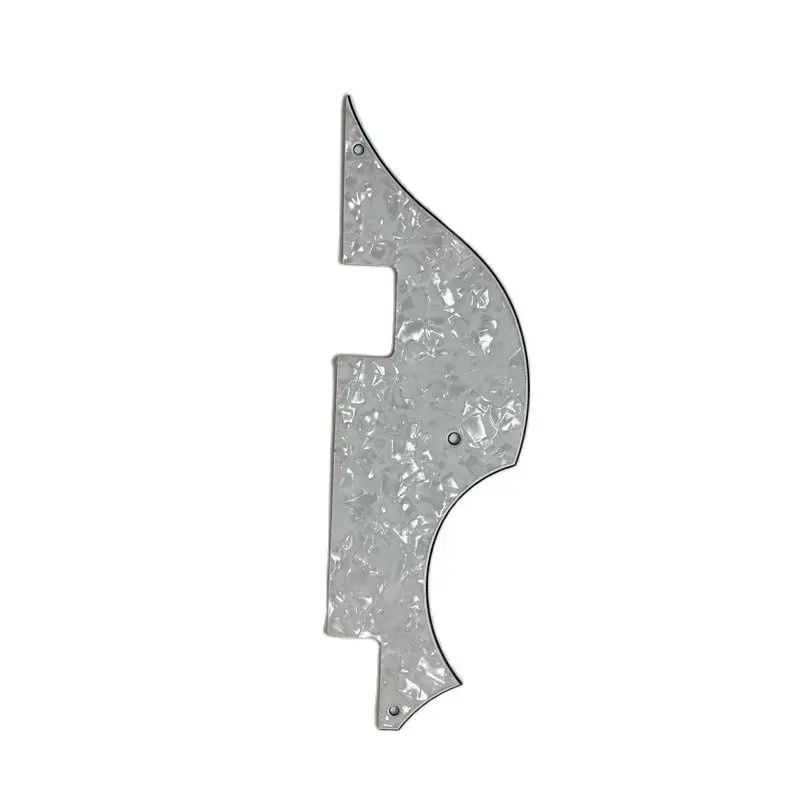 Violin Bass Pickguard White MOP Materials for Right Hand Jazz Bass without Holders Special Sales