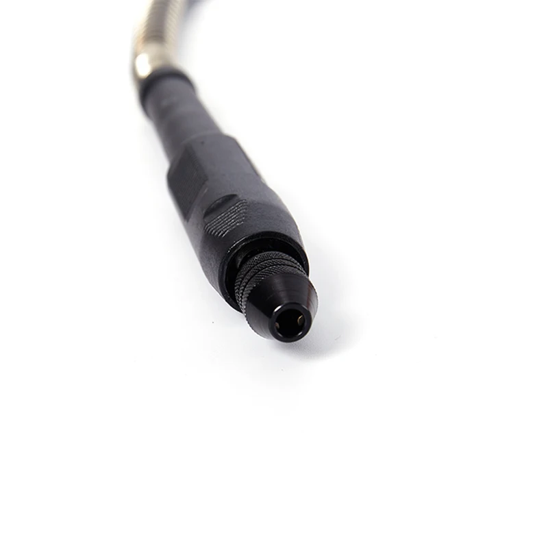 1ชุดจับเครื่องบดเพลาแบบยืดหยุ่น0.3-3.2Mm เจาะ Chuck Soft Flex Shaft สำหรับ Dremel เครื่องมือไฟฟ้าอุปกรณ์เสริม