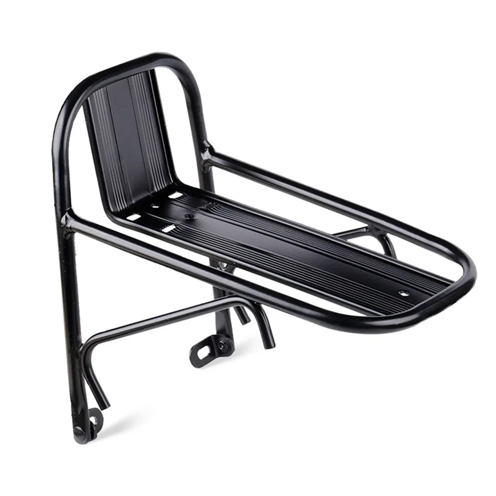 

Bicycle Front Rack Bike Basket Cargo Handlebar Panniers Carrier Cycling Luggage Supplies Lightweight Compact Metal Durable
