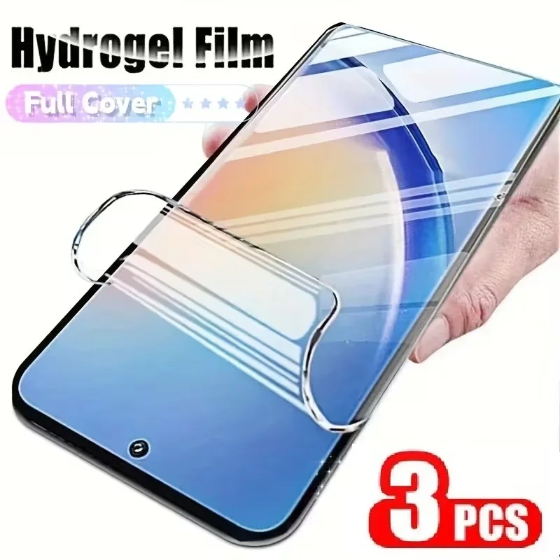 3 uds película de hidrogel para Motorola Edge 20 40 50 Pro 50 Fusion Protector de pantalla película protectora para Edge 50 Ultra 50 40 Neo