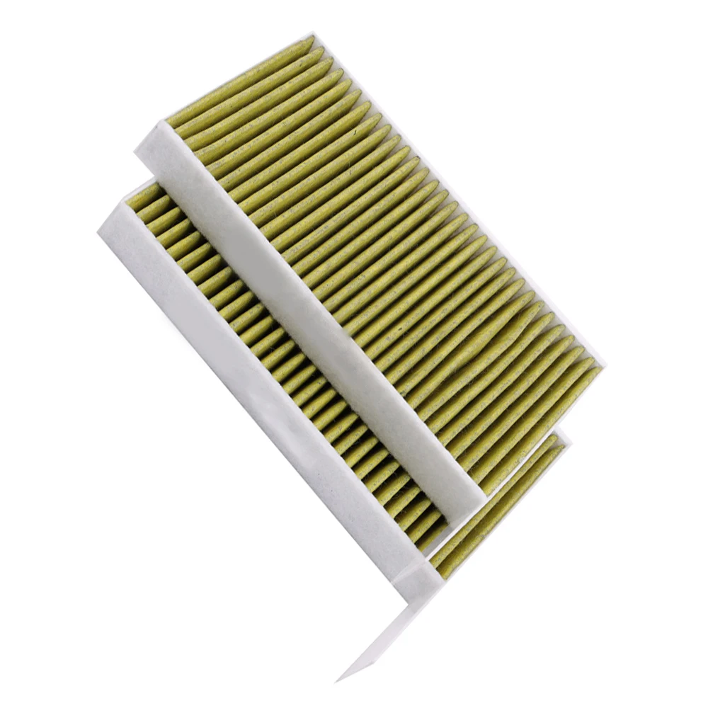 2 filtros de aire de cabina. 1107681 -00-A, 110768100 A para Tesla Mode 3 2017 2018 2019 2020, modelo Y 2020 accesorios de coche