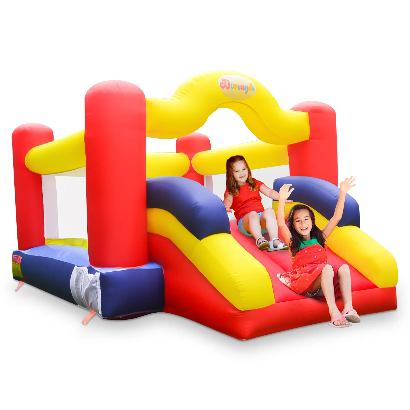 

1.8x2 7x3.66m Bounce House Mini Inflatable Jumping Castle With Blower for kids children Birthday Party Decoration Bouncy Castle