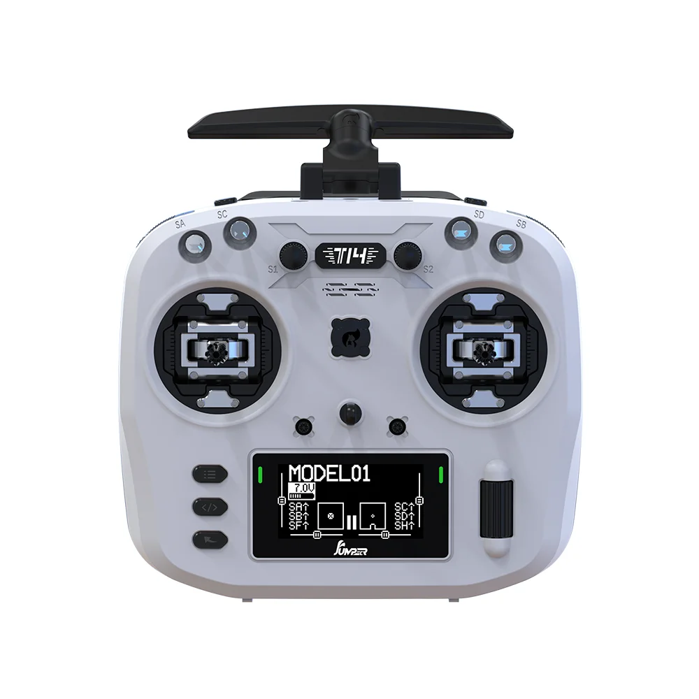 Il più nuovo JUMPER T14 Macarone HALL ELRS telecomando EDGETX 2.4GHz 915MHz 1W 1000mW trasmettitore per FPV Racing Drone