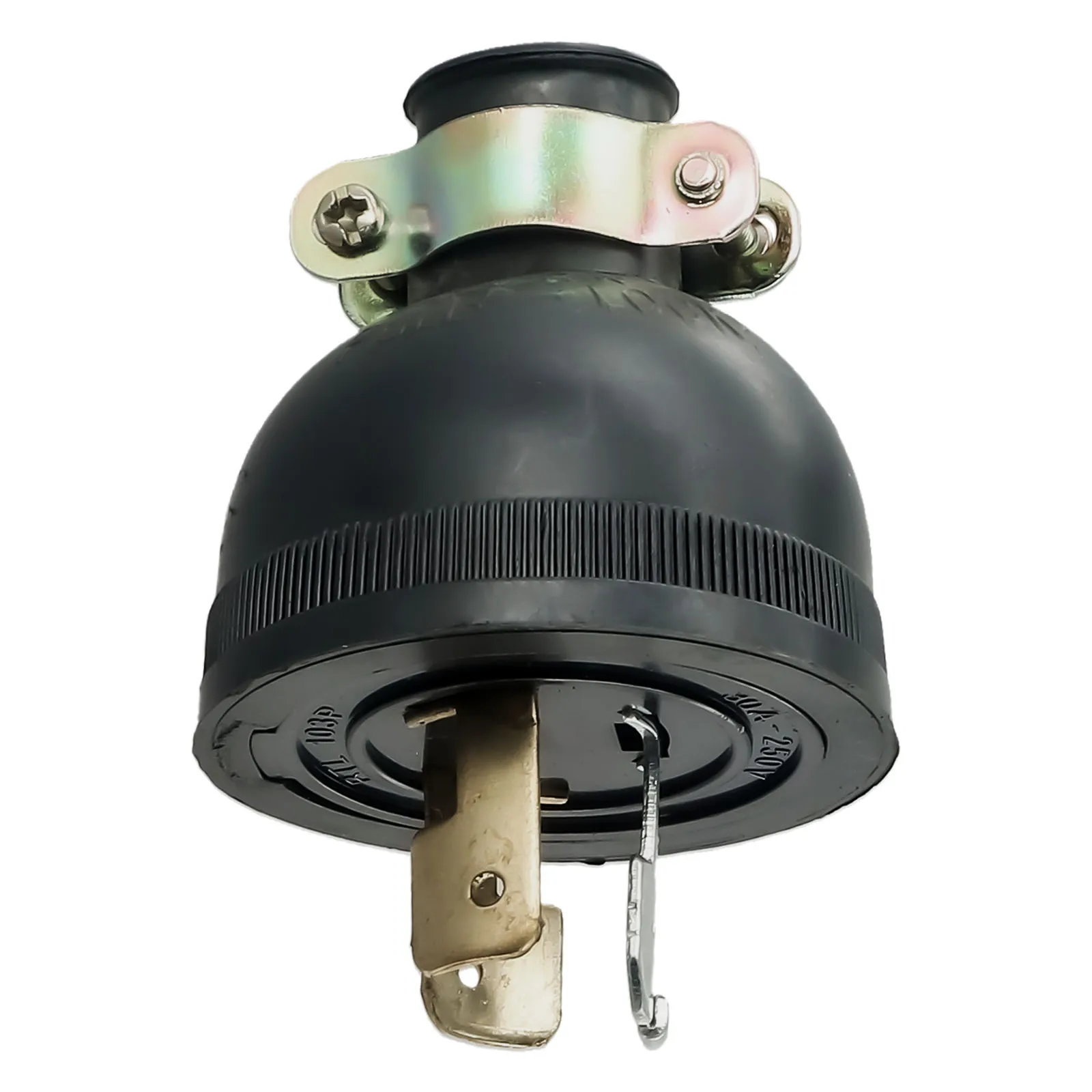 3-Pole AC 250V 30A Generator Connector for 2KW 168F 170F Engine Models Fits RVs Trailers Transfer Switches and Welding Tools