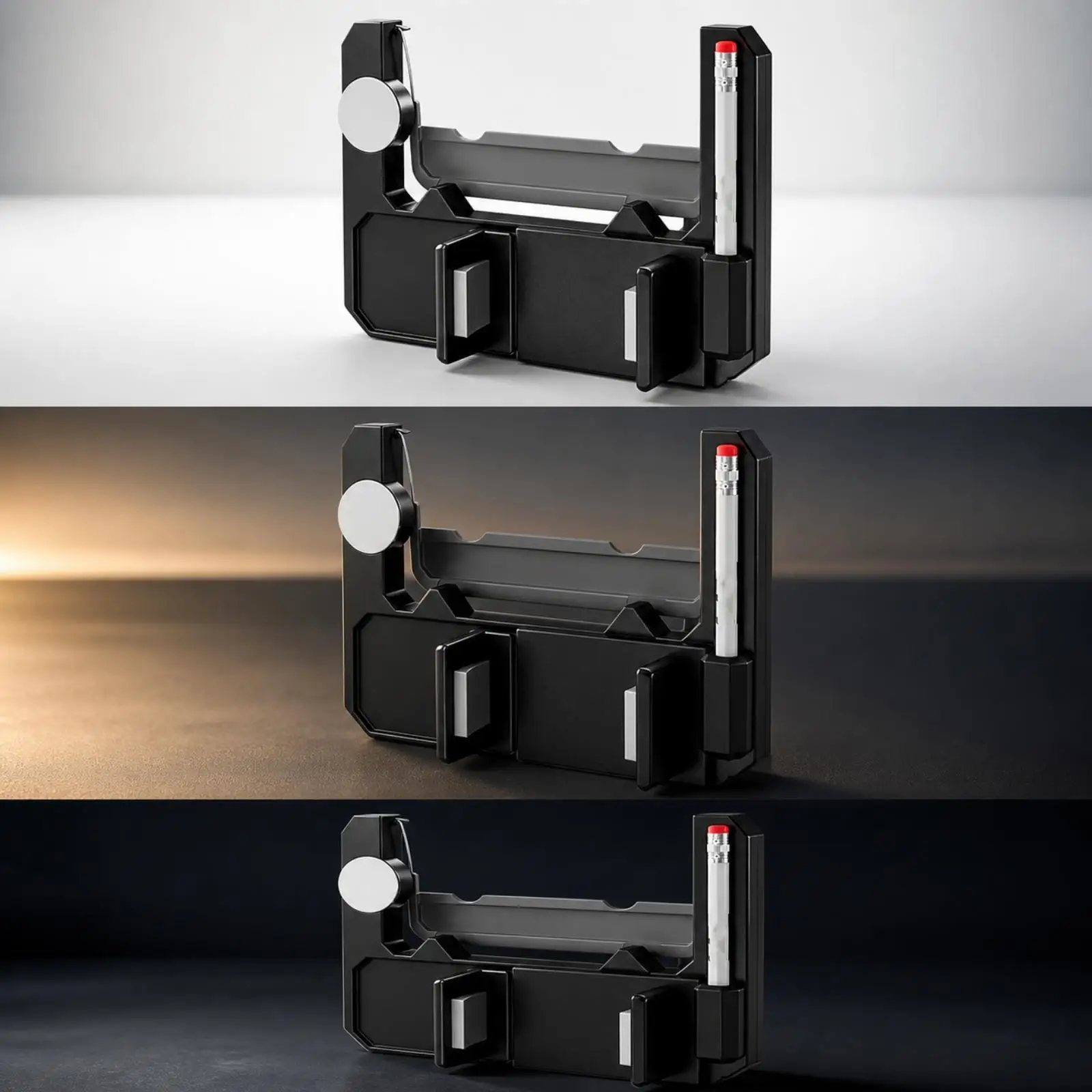 PLA Phone Grip Holder for Golf Cart Steering Wheel Trolley Mount with Padded Clamp for Navigation Apps