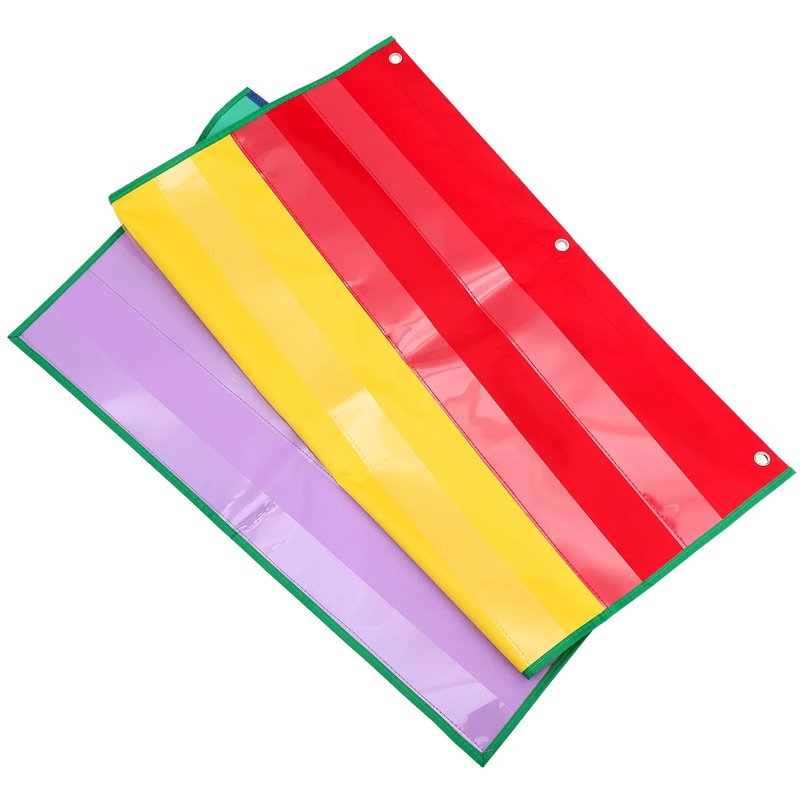 

Schedule Hanging Bag Wall Pocket Chart File Folders Hanger Classroom Paper Organizer Door Clear Cell Phone Pockets School