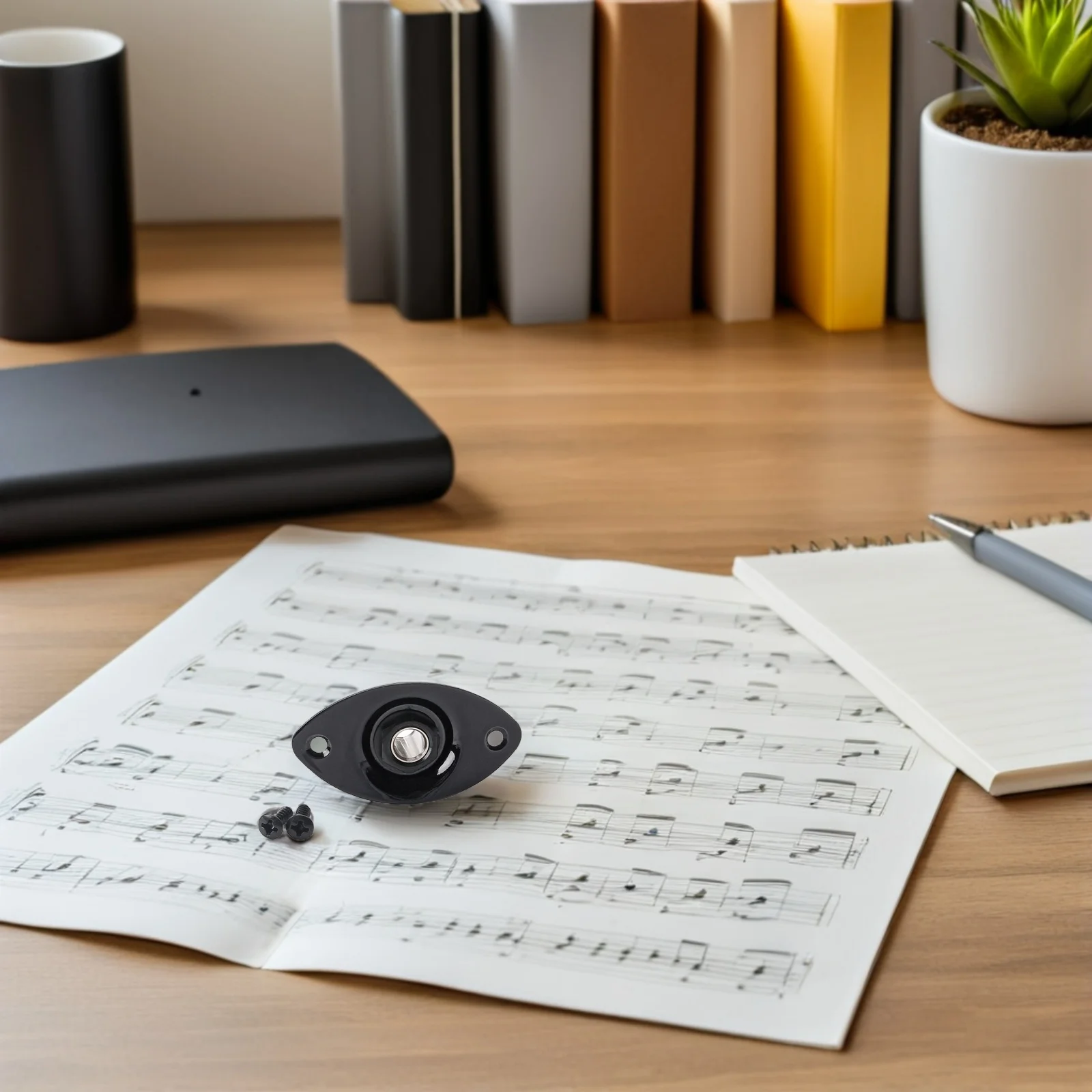 

Black Electric Guitar Jack Socket 6.35Mm 1/4 Inch Oval Pickup Output Input Plug For Bass Iron Copper Nickel Plated Glossy