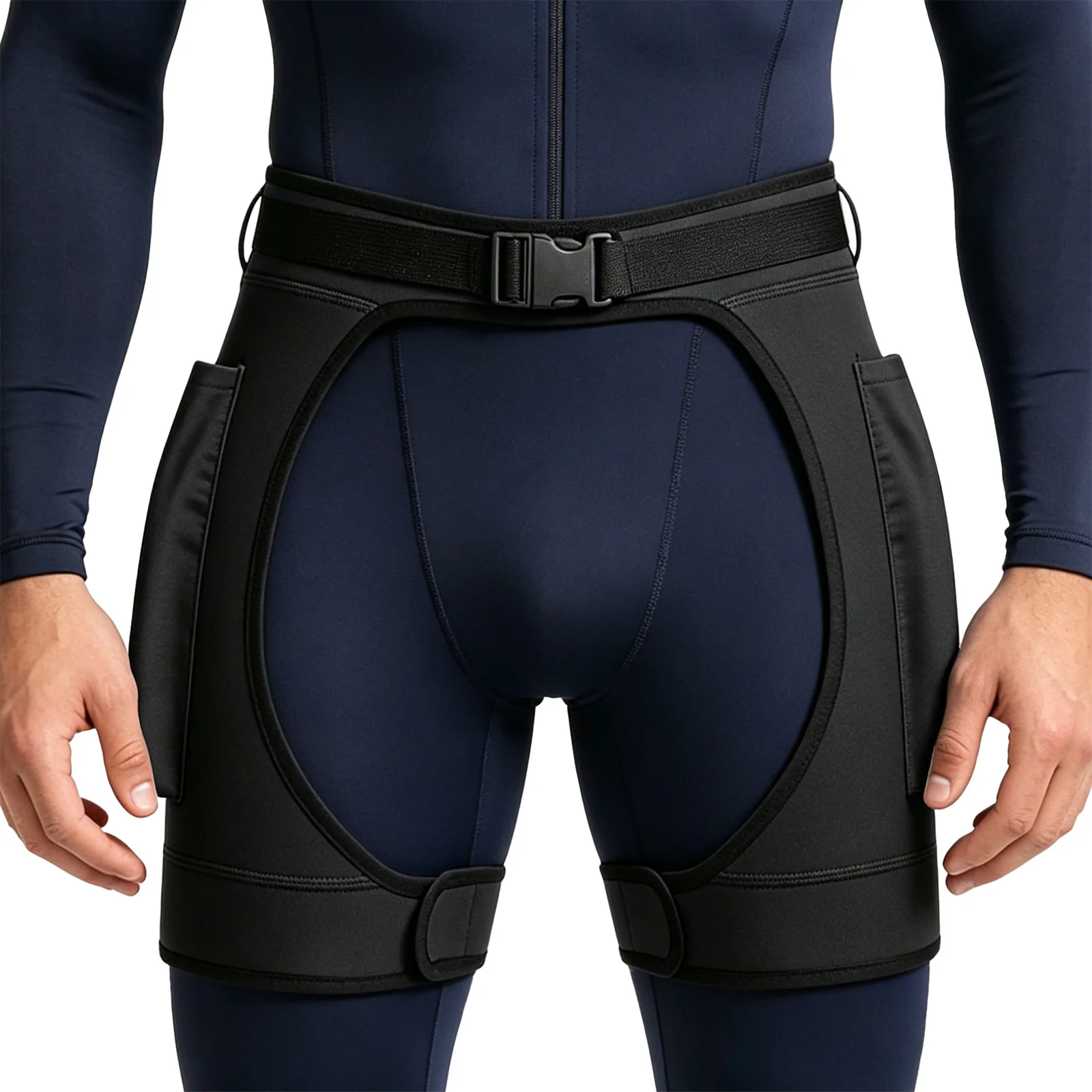 

Короткие штаны для дайвинга для взрослых, эластичные шорты для подводного плавания с карманами, быстросъемная пряжка, регулируемый поясной ремень для мужчин и женщин