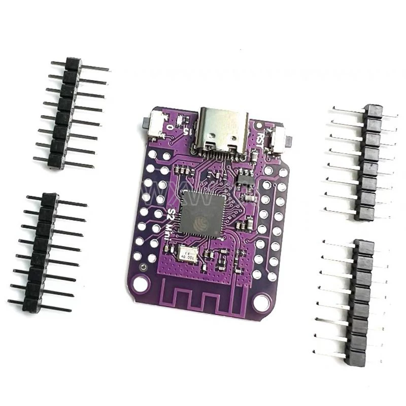 ESP32 S2 Mini WIFI Board Based ESP32-S2FN4R2 ESP32-S2 4MB FLASH 2MB PSRAM MicroPython for Arduino Compatible D1 Mini Upgrade