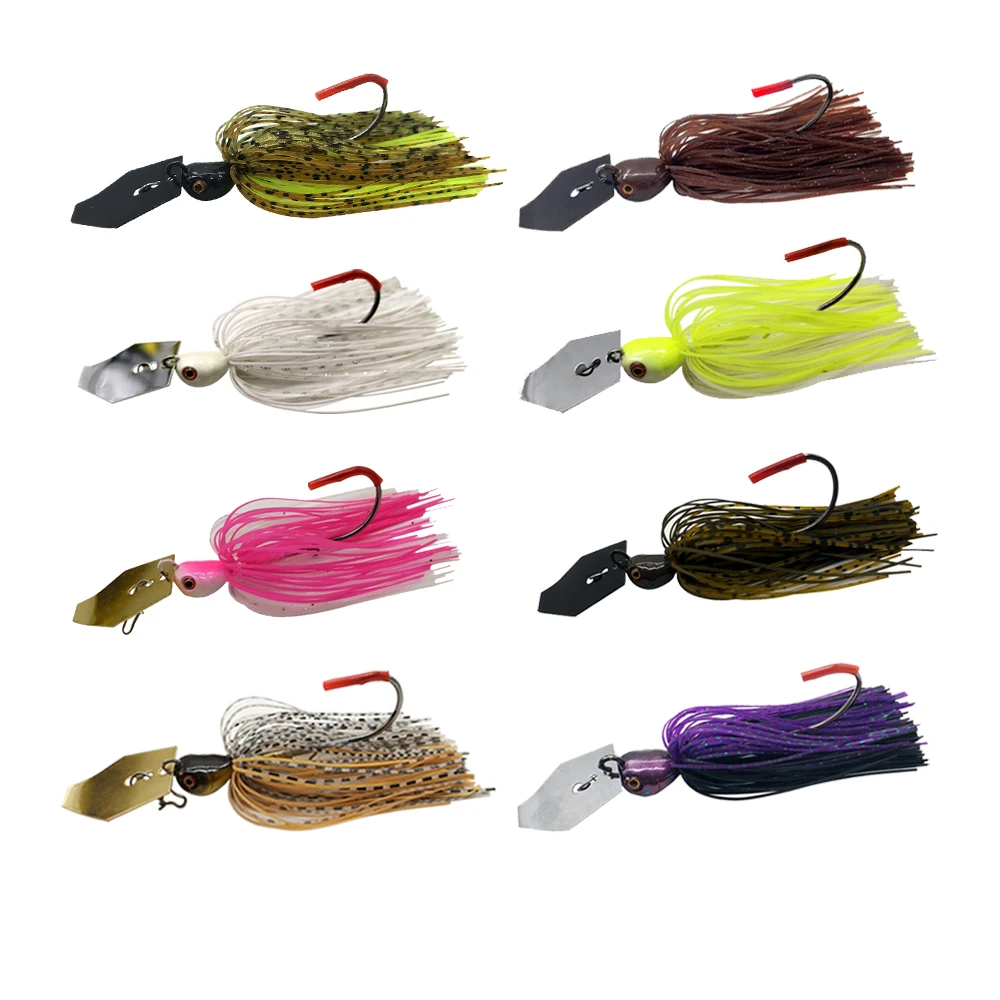 Mycena 14G/18G fishing lure Chatter bait spinner bait  Big Blade Jig Dancer Buzzbait wobbler chatterbait for bass pike