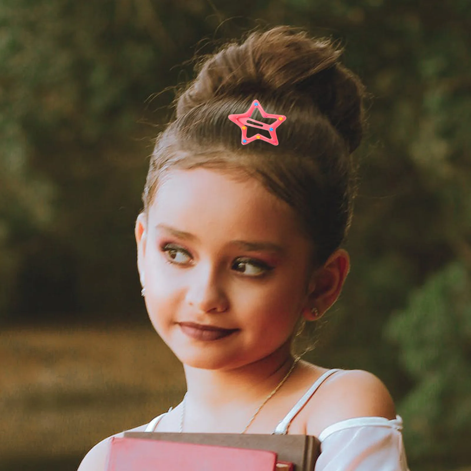 

10Pcs Star Snap Hair Clips Cute Kawaii Barrettes for Baby Girls Daily Hair Accessories Star Clips Barrettes for Toddler Girls