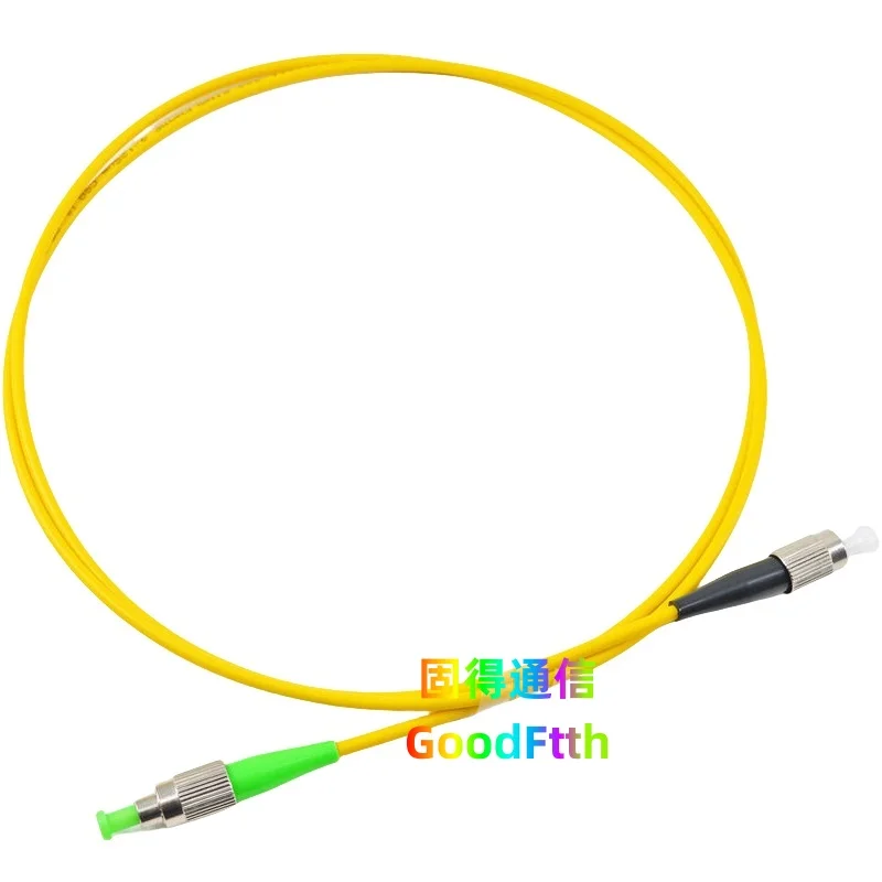

Fiber Patch Cord Lead FC/APC to FC/UPC SM Simplex Jumper 0.5m-300m Cable GoodFtth
