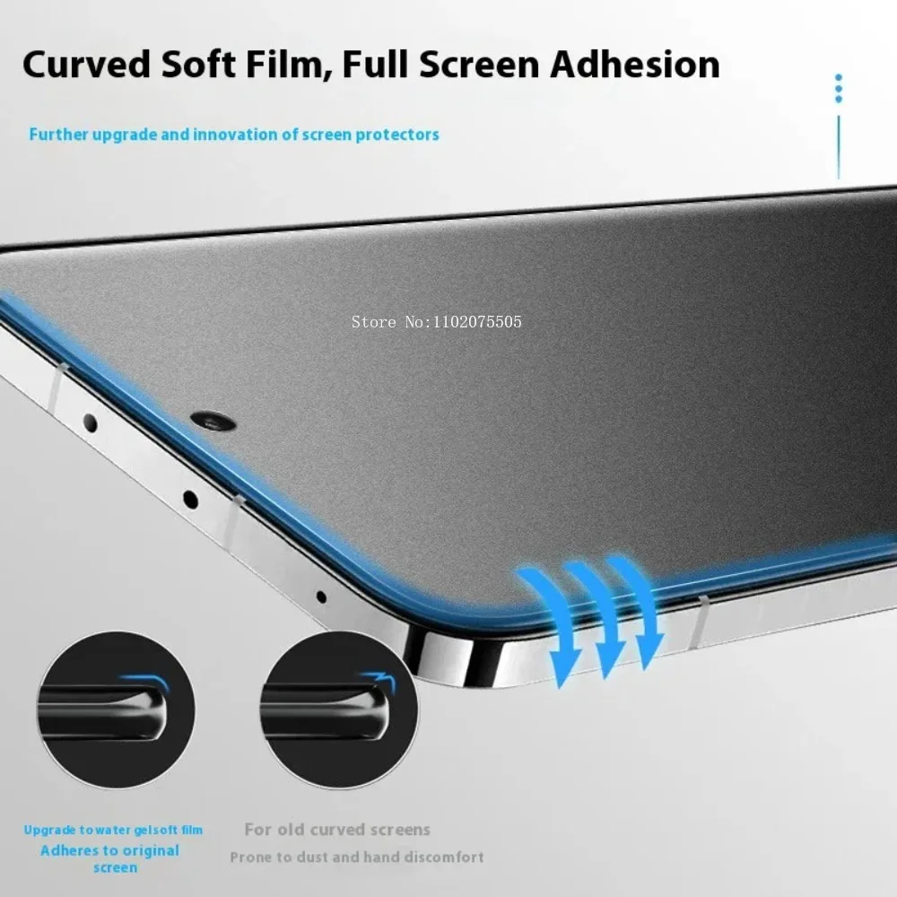 3 قطعة غطاء كامل ماتي هيدروجيل فيلم ل Xiaomi 17 برو ماكس واضح لينة بولي TPU واقيات الشاشة ل Xiaomi 17 برو ماكس لا فيلم زجاجي