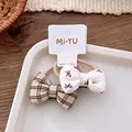 3-Beige hair rope