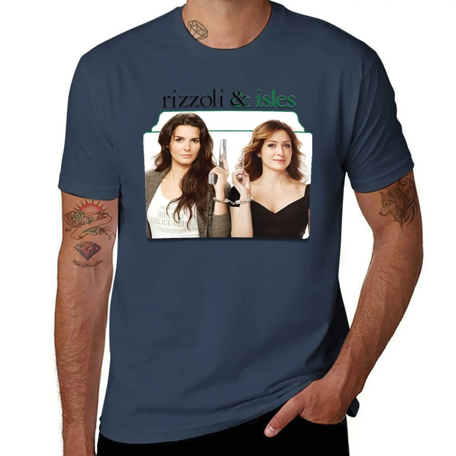 

and , and Isles Rizzoli Isles Rizzoli T-Shirt Fashion Casual Short Sleeve Top