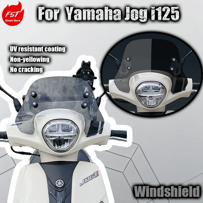 

For Yamaha Jog i125 windshield Fuxi scooter motorcycle modification parts and accessories front windshield glass