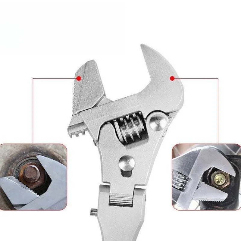 

Universal Movable Fast Wrench Ratchet Wrench Shaking Head Large Opening Telescopic Folding Wrench