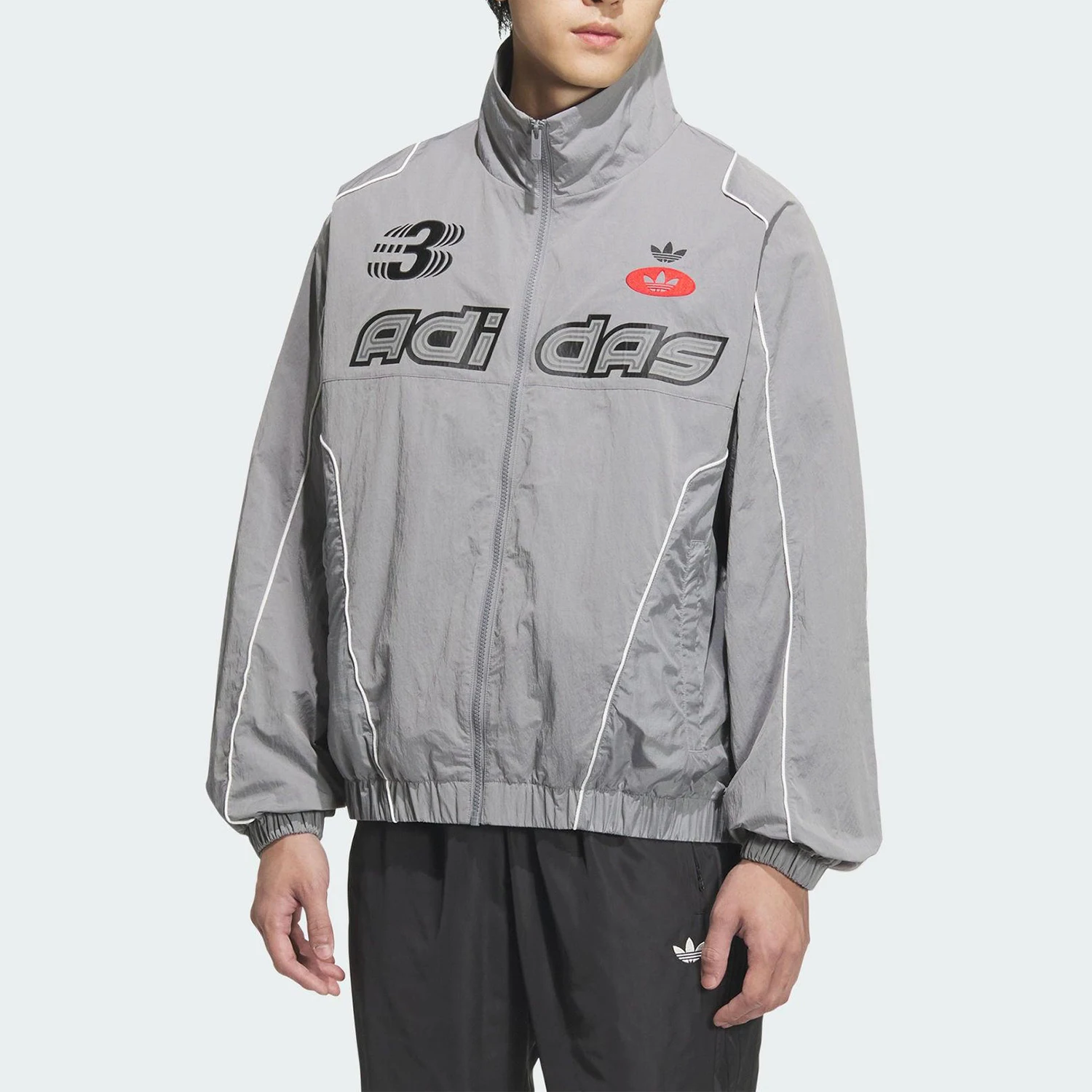 

Официальная мужская повседневная тканая куртка Adidas Original Originals JM8034
