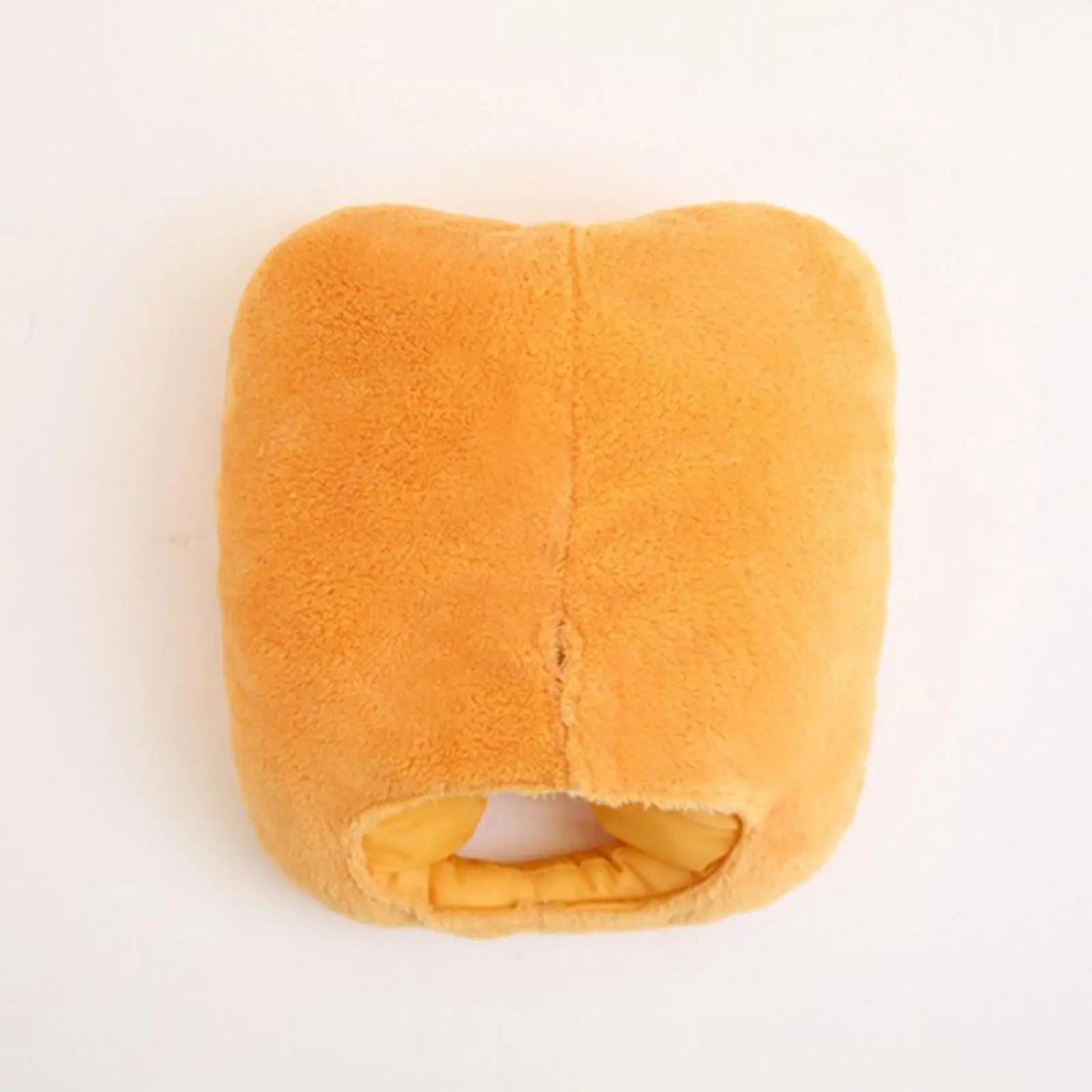 플러시 모자 소년 소녀 치킨 너겟 의상 만화 동물 모자 어린이를위한 카니발 가장 무도회 복장