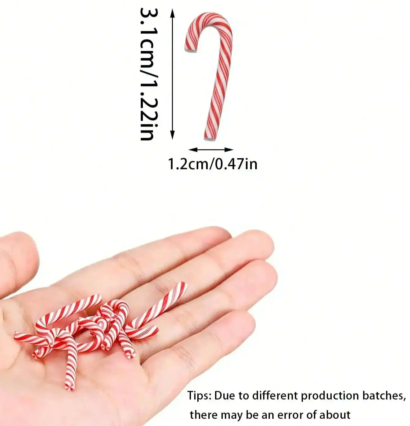 30 قطعة قصب حلوى عيد الميلاد الصغيرة الحلي الأحمر الأبيض عيد الميلاد ديكور للحزب المفضلة الجدول مبعثر لوازم الحرفية