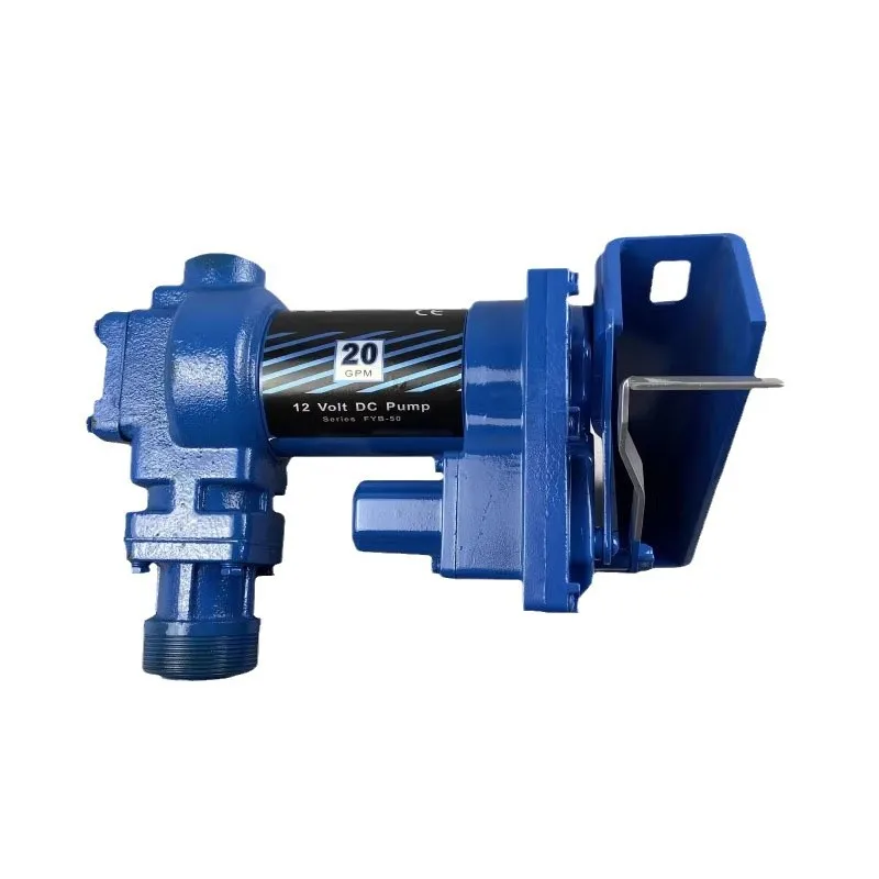 pump 12V24V220V DC self-priming oil pump Tanker electric pumping