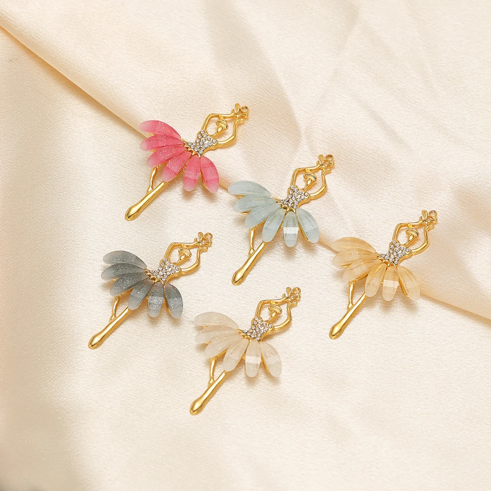 3 قطعة المعلقات راقصة الباليه الفولاذ المقاوم للصدأ الفاخرة حجر الراين السحر السائبة DIY بها بنفسك النساء صنع المجوهرات قلادة سوار إكسسوارات #3