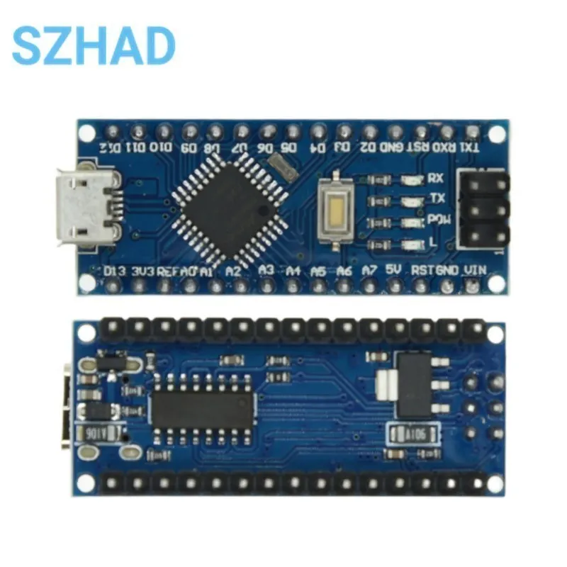 Mini / Type-C / Micro USB Nano 3.0 With The Bootloader Compatible Nano Controller For CH340 USB Driver 16Mhz ATMEGA328P