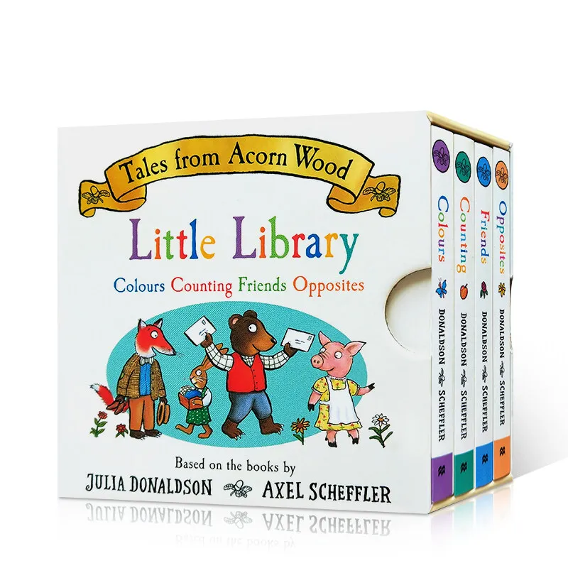 MiluMilu Tales From Acorn Wood Little Library Julia Donaldson Buku Children's Enlightening Learning