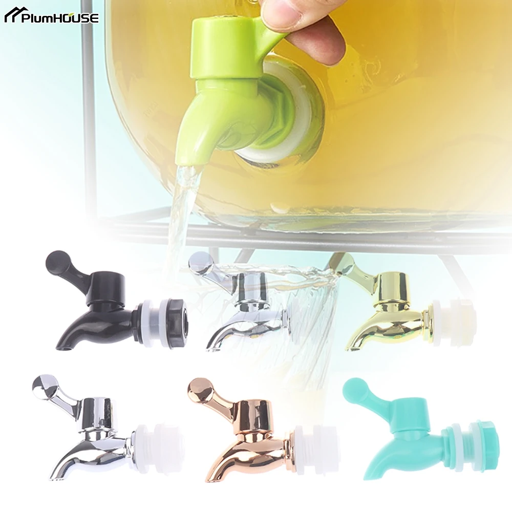 Leak Proof Faucet Water Tap PP Glass Wine Bottle Jar Barrel Water Tank Faucet With Filter Wine Valve Water Dispense