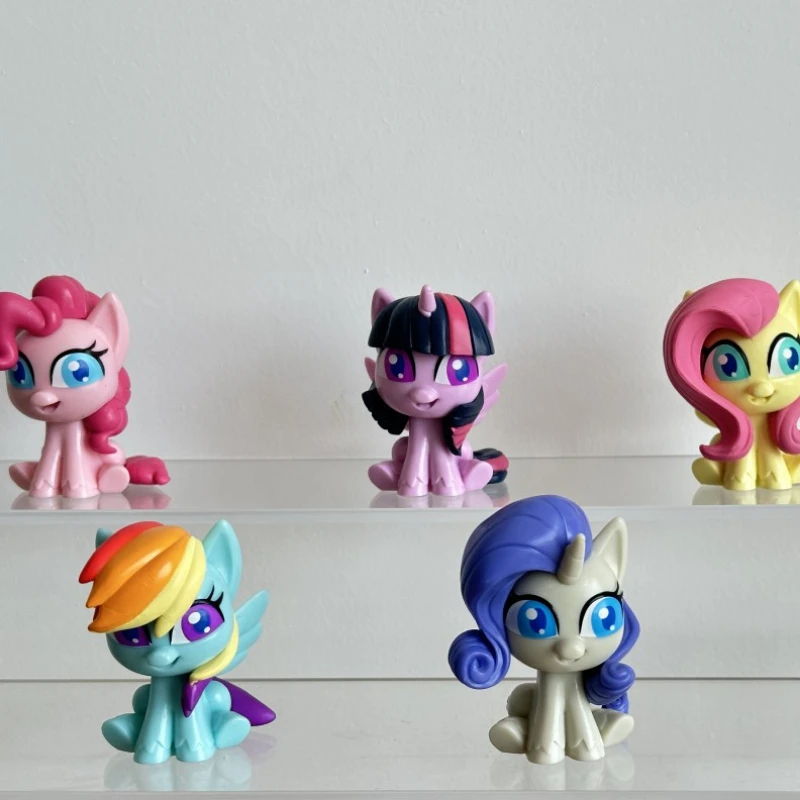 

Hasbro Anime My Little Pony Cute Cartoon Twilight Sparkle Dolls Action Figure Series Model Toy Collection Ornaments