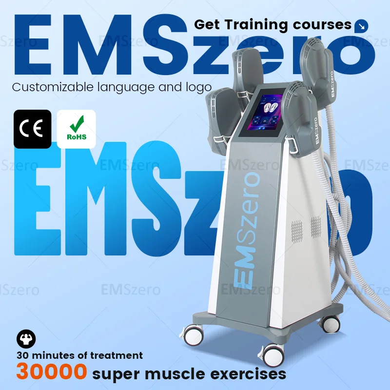 2025 EMS Professional 6500W Weight loss Machine EMSzero Body Sculpting Machine Fat Burning EMS Slimming for beauty salon