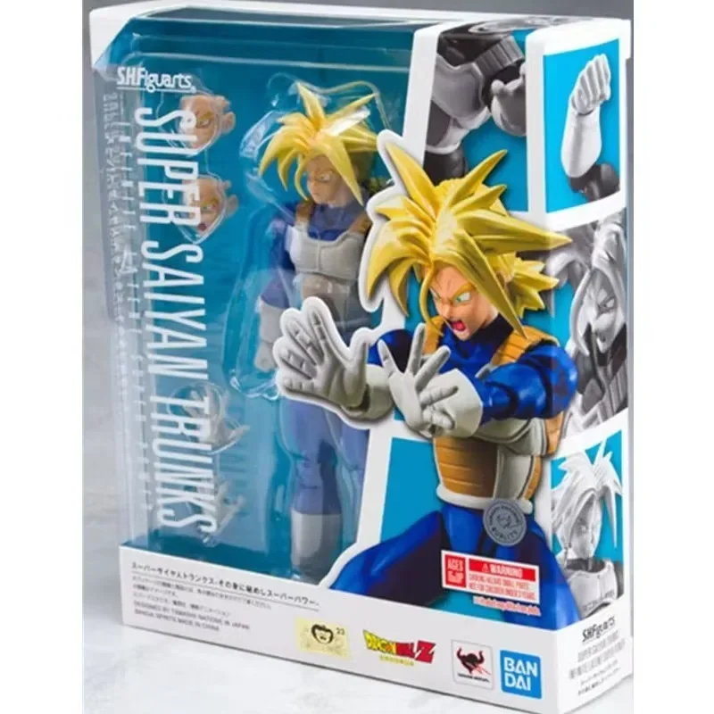 

В наличии Bandai Original Dragon Ball Z S.H.Figuarts Super Saiyan Trunks The Boy From The Future Аниме Фигурка Коробка Игрушки Модель