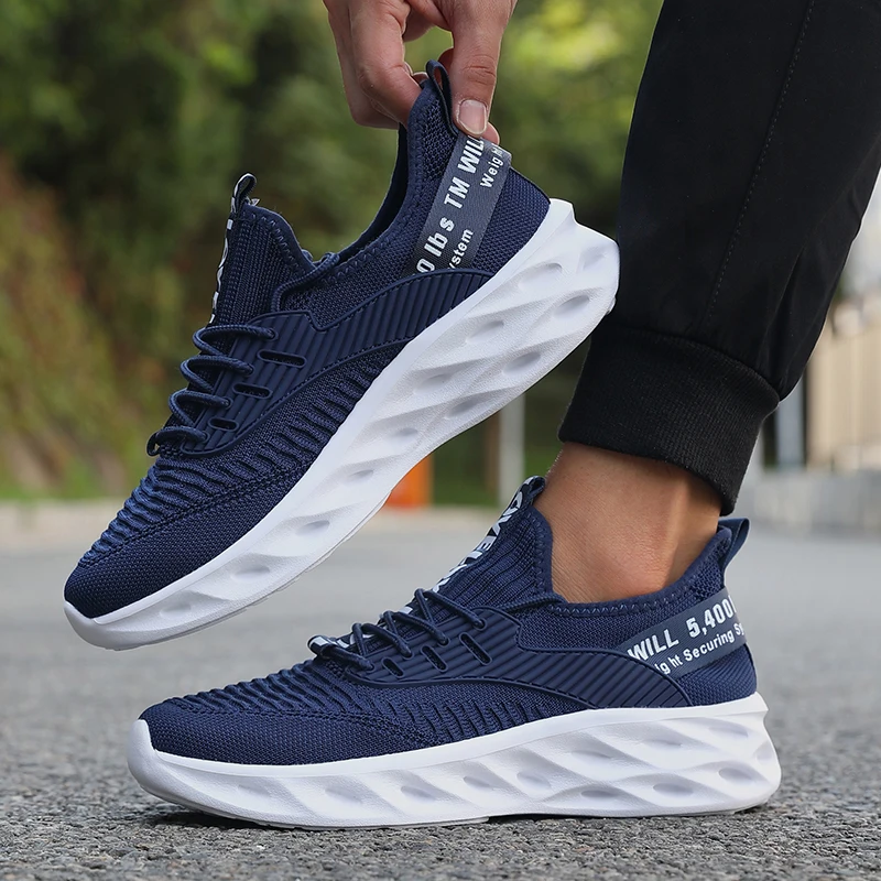 2026 Herren Tennisschuhe Luftdurchlässiges Mesh Leichte Rutschfeste Sneaker Gym Sportschuhe Männer Trainingsschuhe Chaussure Homme – Detail 12