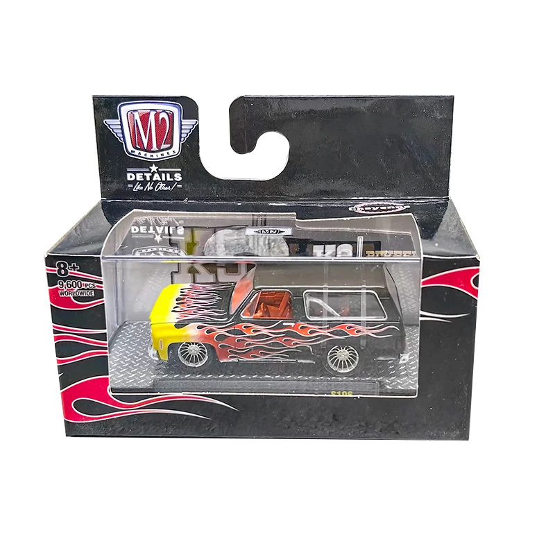 2025 New M2 Machines 1:64 Retro Muscles Scale Alloy Collection Model Car Iron Bottom Rubber Tire Limited Edition Child Gift - Image 6