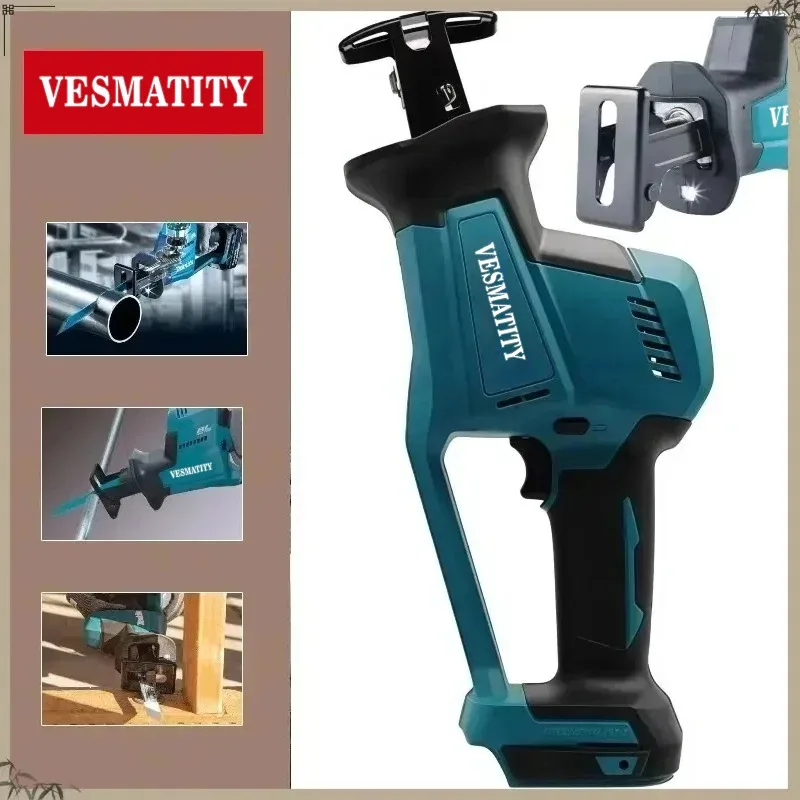 DJR189 Rechargeable Cordless Wood Metal Cutting Saw Brushless  Portable Electric Reciprocating Saw For Makita Battery - view 3