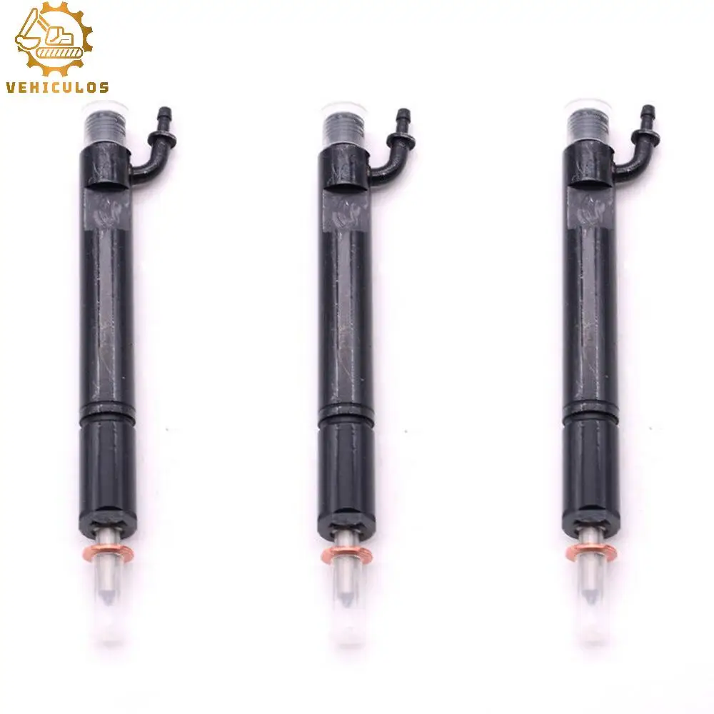 

0432191624 04178023 VEHICULOS 3PCS Fuel injector Set For Deutz BF4M 1011F 1011 2011 Engine Bosch Bobcat 863 Skid Loader Parts