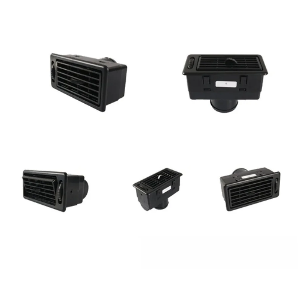 2 Piece Car Air Vent for Truck RV Bus HVAC Integration Featuring ABS Build and Designed for 111mm x 51mm Cutout Installation