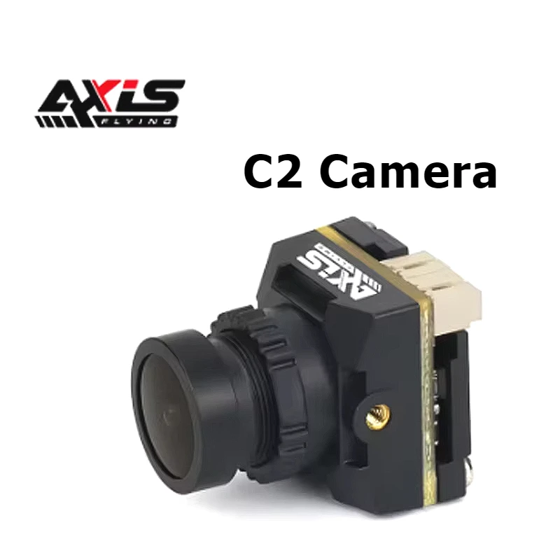 Axisflying C2 Camera 5-40V 14mm FPV Camera 16:9/4:3 NTSC/PAL Switchable 19*19mm Super WDR for FPV Drone