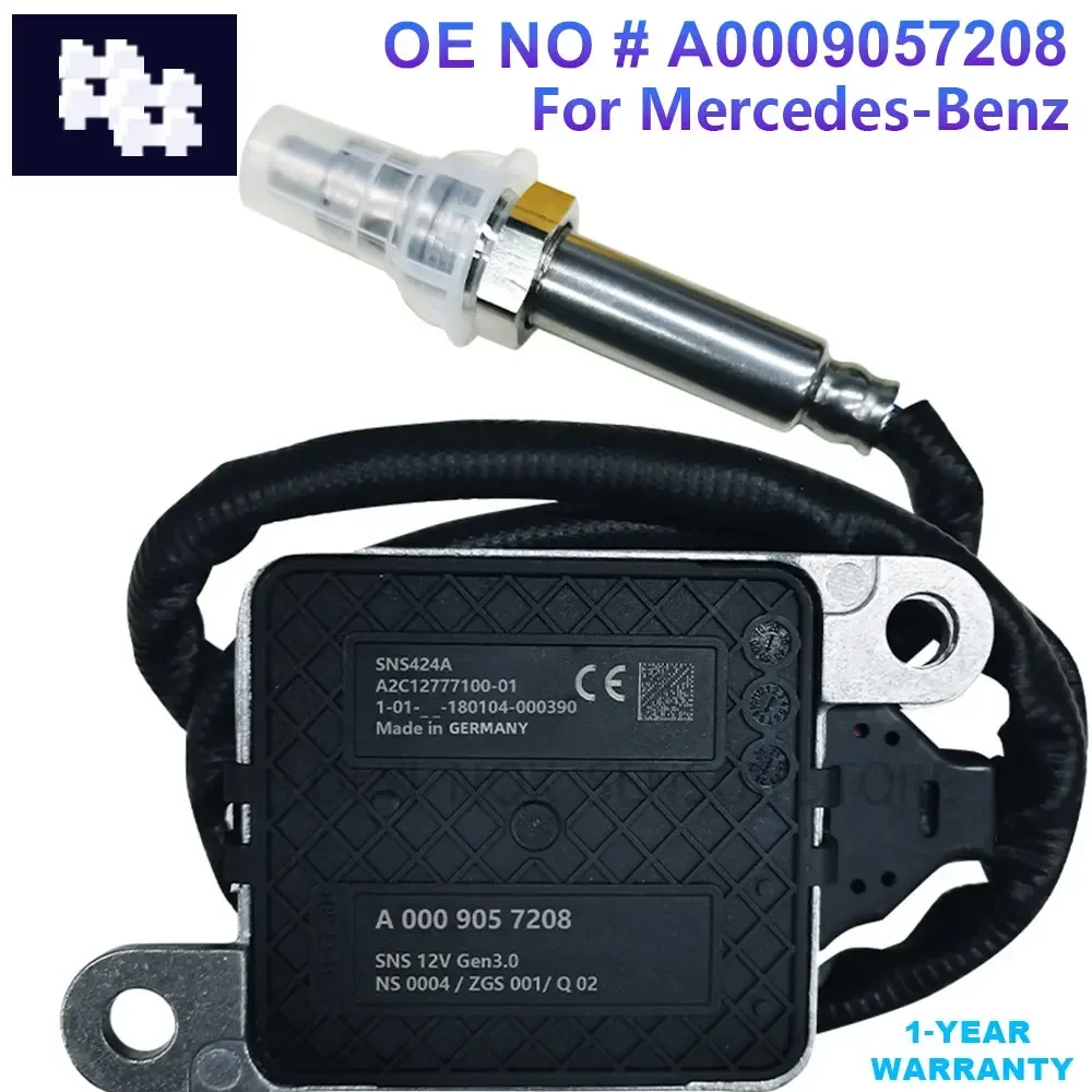 A0009057208 5WK97424 A0009054604 New Nitrogen Oxide Sensor Nox Sensor for Mercedes-Benz CLS W257 W213 W238 W177 C205 S205